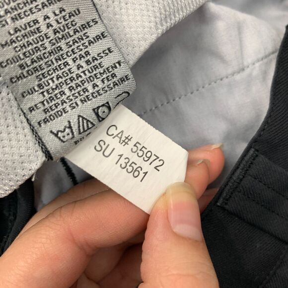 Callaway Shorts Mens 36 Black Bermuda Flat Front Zip Pockets Performance Golf - Picture 10 of 12